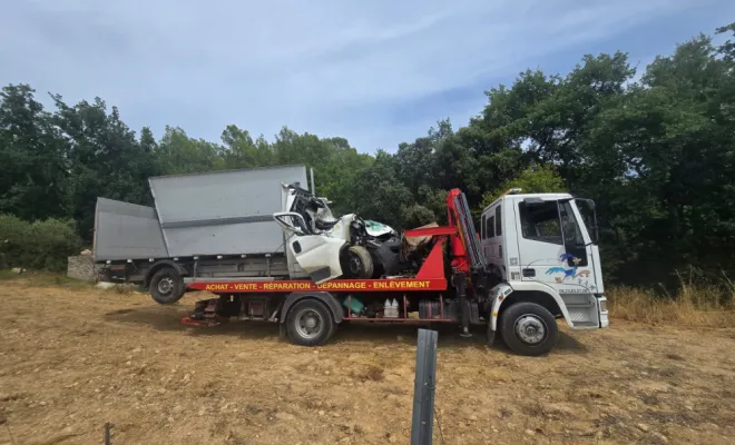Sortie de route, Salernes, R.A.M