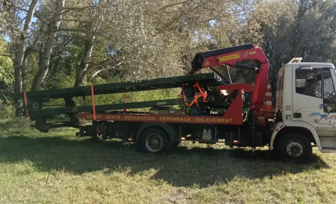 Transport atypique , Salernes, R.A.M